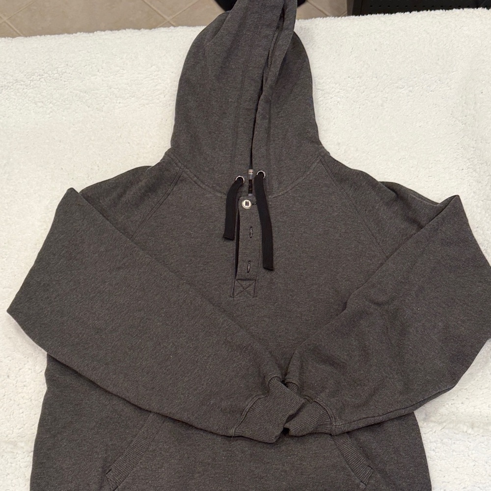 Gray Hoodie Sweatshirt